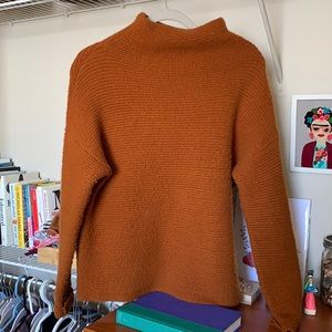 MADEWELL Burnt Orange Sweater